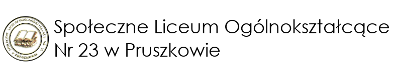 Logo liceum - Pruszków