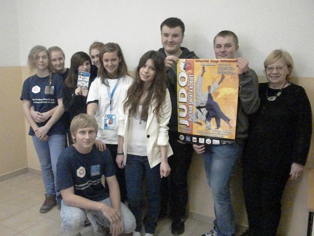 Sportowy wolontariat liceum w Pruszkowie 1