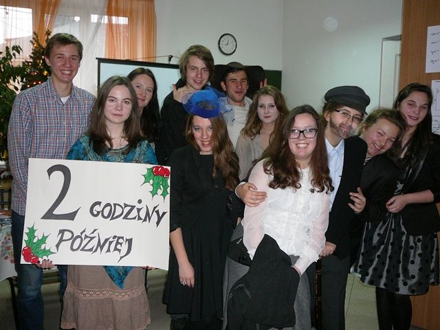 Wigilia szkolna liceum Pruszków 2013 4