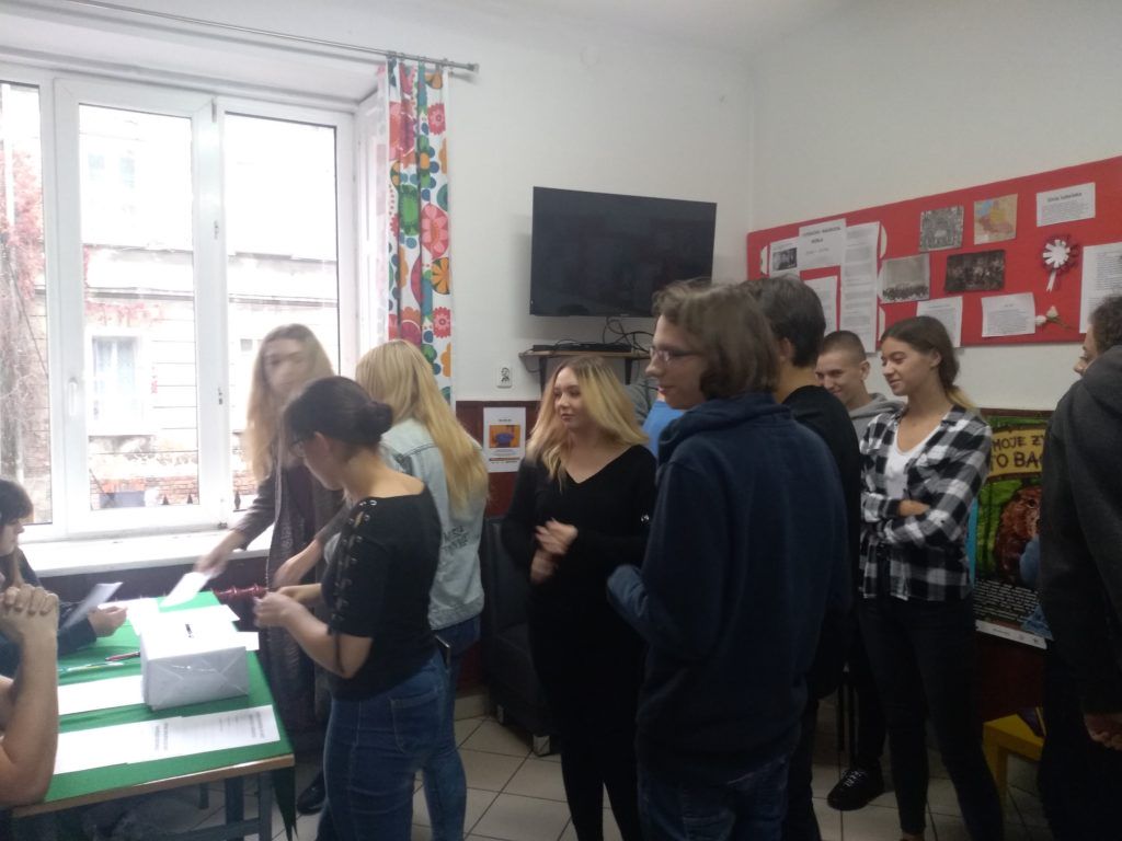 Wybory do samorządu Społecznego Liceum Ogólnokształcącego Nr 23 w Pruszkowie